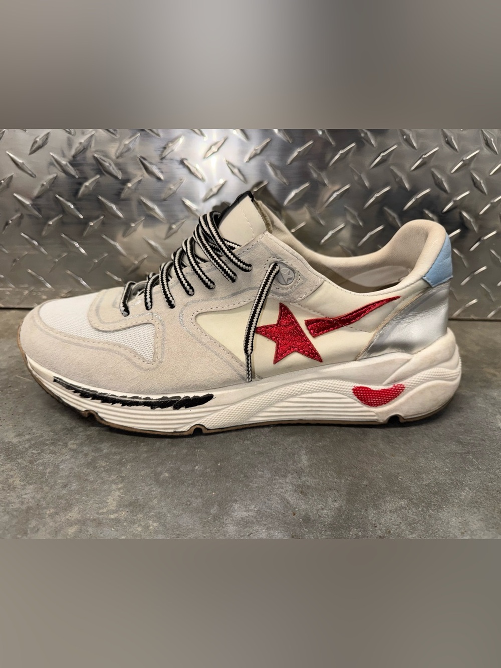 Golden Goose Women's White Trainers (No Original Box